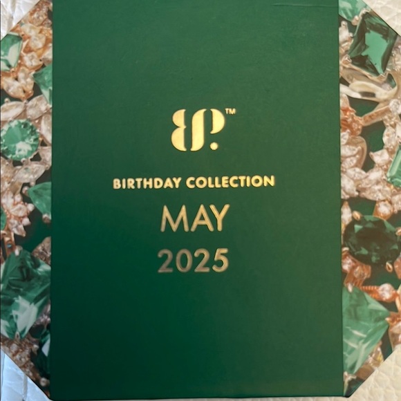 BP May 2025 Emerald Fused with Quartz - Rose Gold Plating - Picture 3 of 3